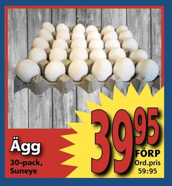 Supergrossen Ägg erbjuda