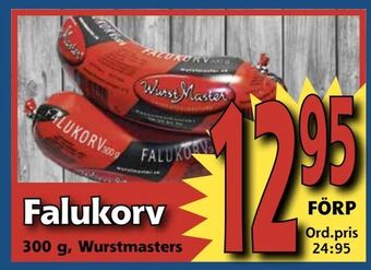 Supergrossen Falukorv erbjuda