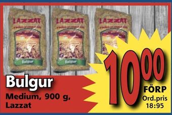 Supergrossen Bulgur erbjuda