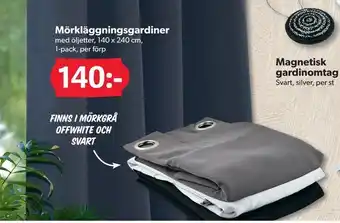 Mörkläggningsgardiner