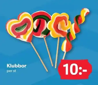 DollarStore Klubbor erbjuda