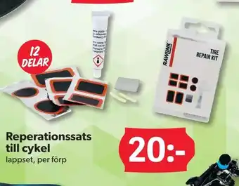 Reperationssats till cykel