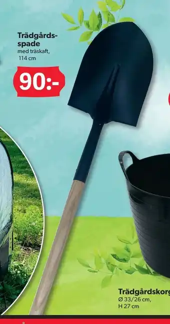DollarStore Trädgårds spade erbjuda