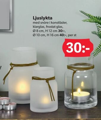 DollarStore Ljuslykta erbjuda