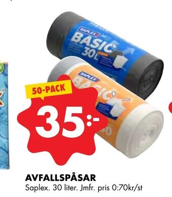 ÖoB Avfallspåsar erbjuda