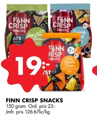 ÖoB Finn crisp snacks erbjuda