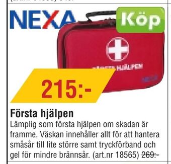 Erlandsons Brygga Första hjälpen erbjuda