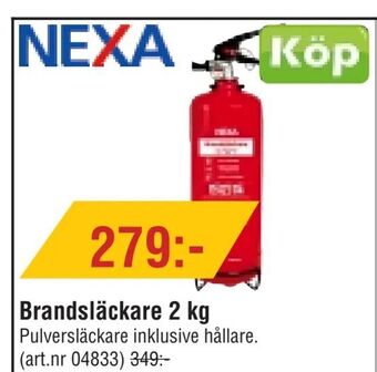 Erlandsons Brygga Brandsläckare 2 kg erbjuda