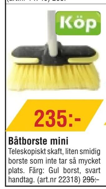 Erlandsons Brygga Båtborste mini erbjuda