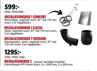 Bauhaus Installationsbox 1 comfort erbjuda
