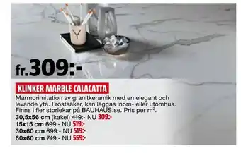 KLINKER MARBLE CALACATTA