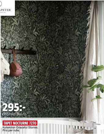 Bauhaus Tapet nocturne 7270 erbjuda