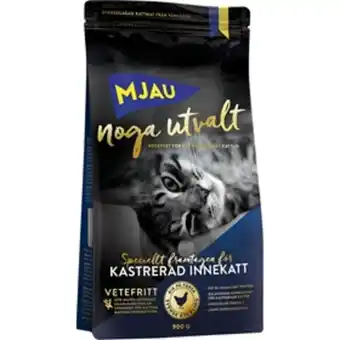 ÖoB Torrfoder mjau noga utvalt kastrerad innekatt erbjuda