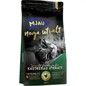 ÖoB Torrfoder mjau noga utvalt kastrerad utekatt erbjuda