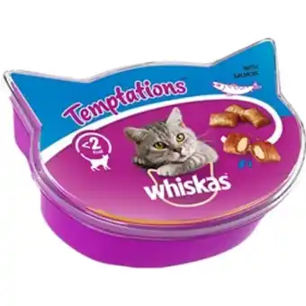 ÖoB Kattgodis whiskas temptations lax erbjuda