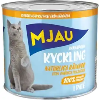 Våtfoder mjau kyckling i paté