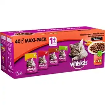 ÖoB Våtfoder whiskas megapack classic erbjuda