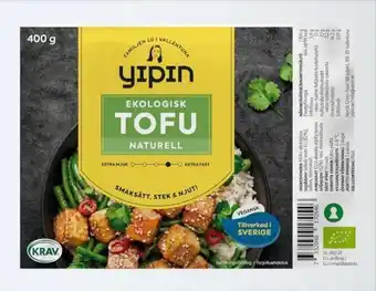 City Gross Tofu naturell eko krav erbjuda