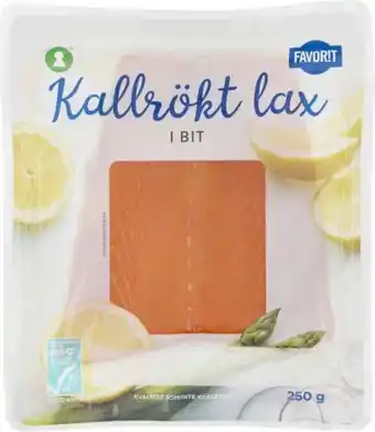 City Gross Kallrökt lax i bit erbjuda