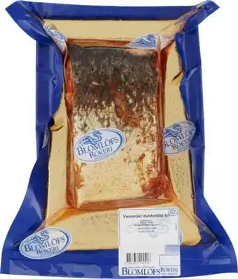 Varmrökt lax dubbelfilé