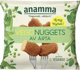 City Gross Vegonuggets av ärta, fryst glutenfri erbjuda