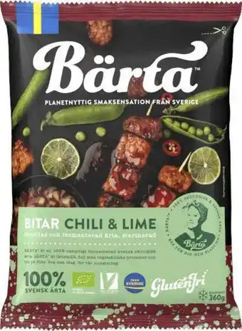 Bitar chili/lime glutenfri eko, fryst