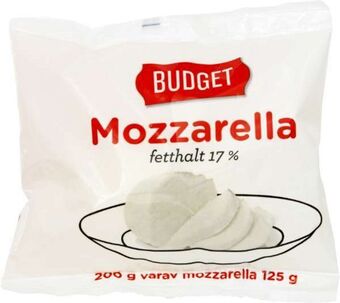 City Gross Mozzarella erbjuda