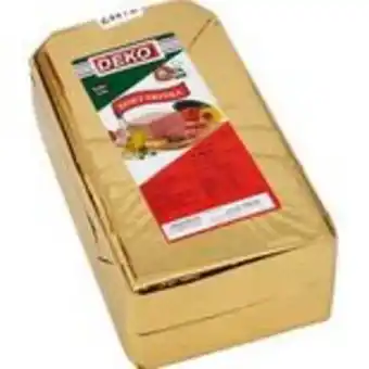 Snabbgross Äkta skinka kokt 72% deko 5kg erbjuda