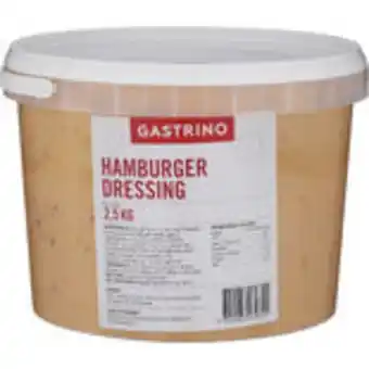 Snabbgross Dressing hamburger gastrino 2,5kg erbjuda
