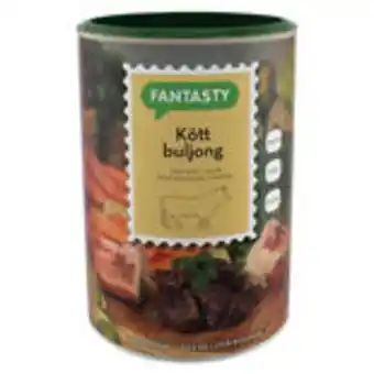Snabbgross Köttbuljong pulver fantasty 1kg/50l erbjuda