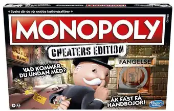 Rusta Sällskapsspel monopoly cheaters edition erbjuda