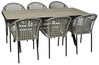 Bord florens + 6 stolar amalfi