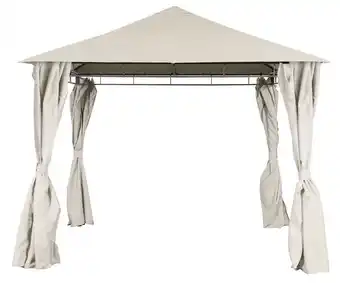 Paviljong maui 2,95x3,95 m + 4 väggar utan fönster
