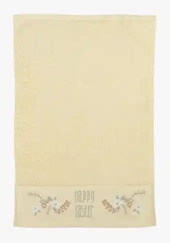 Hemtex Handduk ljusgul erbjuda