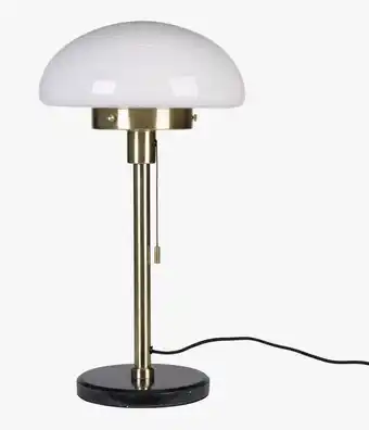 Bordslampa mässing