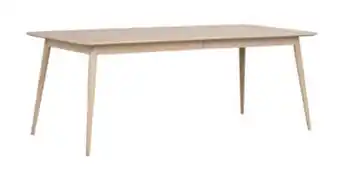 EM Home Dawsone matbord 200/245 vitpigmenterad ek erbjuda