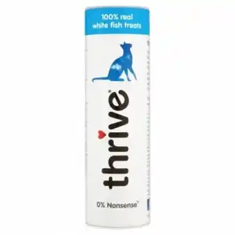 Thrive vit fisk godbitar