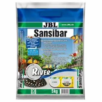 Jbl sansibar river akvariegrus 5 kg