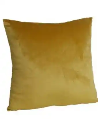 In & Finn Kuddfodral sammet honungsgul 45x45cm erbjuda