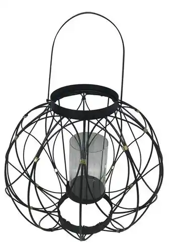 Lykta cello tråd svart 35,5cm
