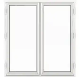 Hornbach Sidohängt fönster outline df2, vitmålat 10x12 erbjuda
