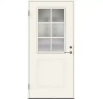 Hornbach Ytterdörr swedoor p-400 10x21 vänster erbjuda