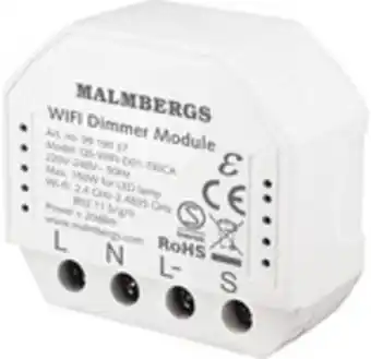 Hornbach Wifi dosdimmer malmbergs smart dosdimmer erbjuda