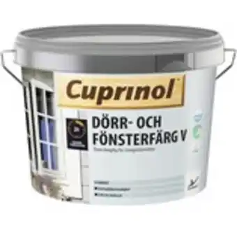 Dörr- & fönsterfärg cuprinol v bw 2,5l