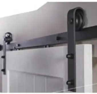 Hornbach Skjutdörrbeslag intersteel basic set matt svart 200cm erbjuda