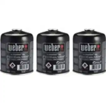 Hornbach Engångsgasolflaska weber 445g 3-pack erbjuda