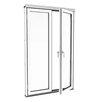 Isomax vik  - vikdörr aluminium vikbar dörr för uterum aluminium
