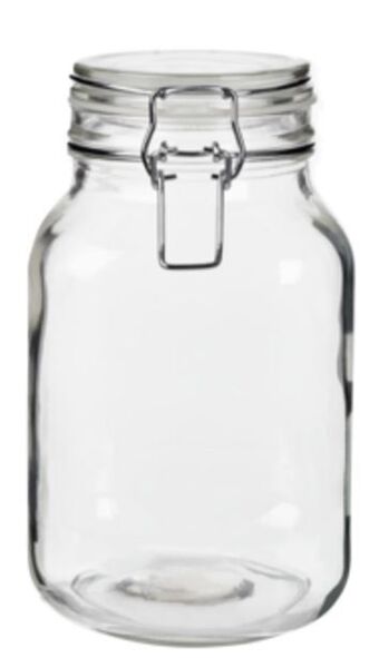 Clas Ohlson Glasburk med lock erbjuda