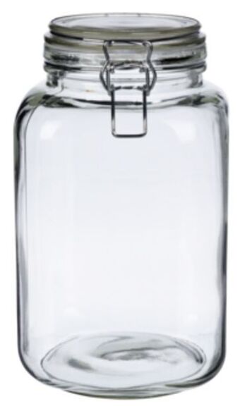 Clas Ohlson Glasburk med lock erbjuda