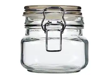 Clas Ohlson Glasburk med lock erbjuda